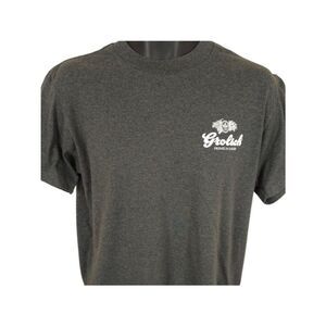 Vintage Grolsch Premium Lager T Shirt Mens Size Large Gray 80s 90s Made In USA